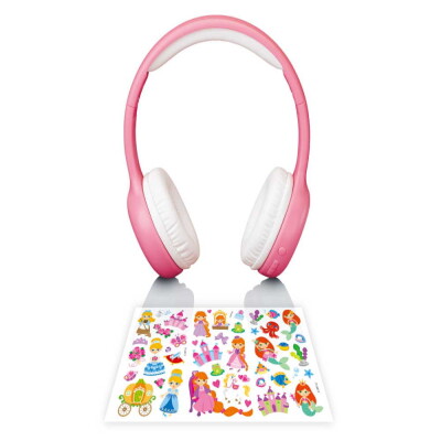 Lenco HPB-110 Pink - Headphones για Παιδιά